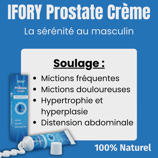 IFORY Cream Prostate : Retrouvez des Nuits Paisibles et une Vie Sans Douleur