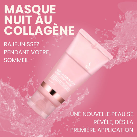 Masque de Nuit au Collagène - La Peau de Vos Rêves, au Réveil