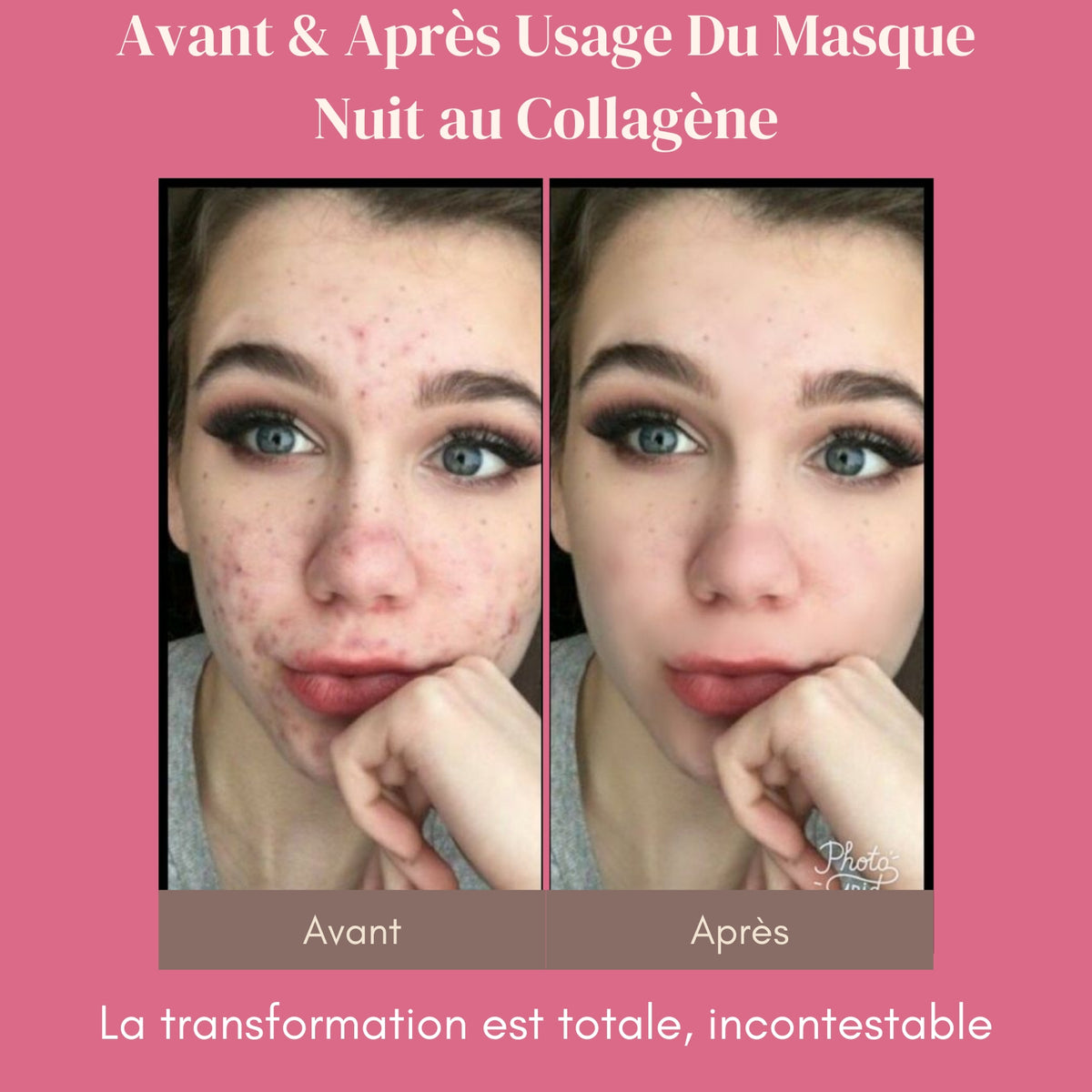 Masque de Nuit au Collagène - La Peau de Vos Rêves, au Réveil