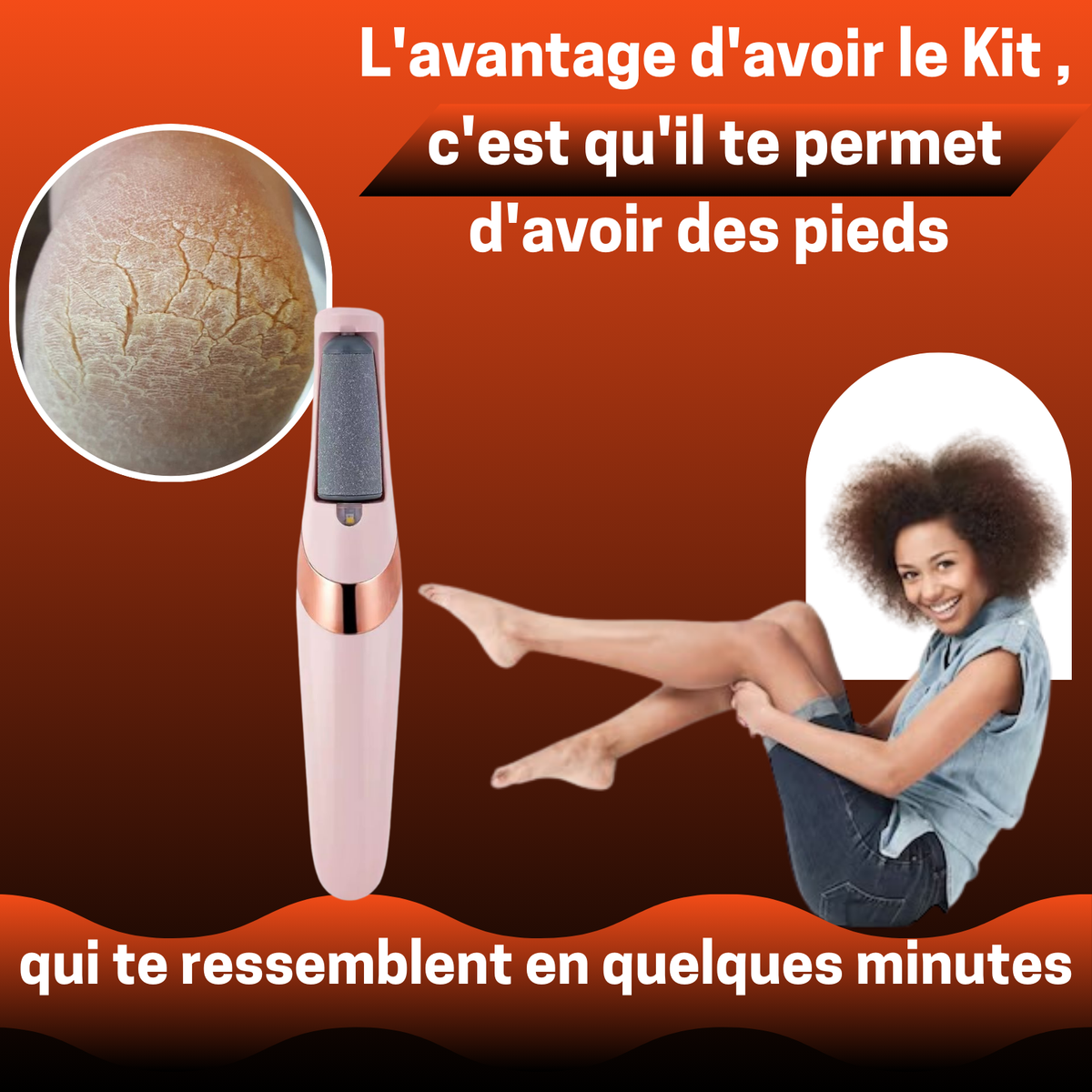 👣 KIT ÉLECTRIQUE ANTI-CALLOSITÉS – Ta Confiance Commence par Tes Pieds !