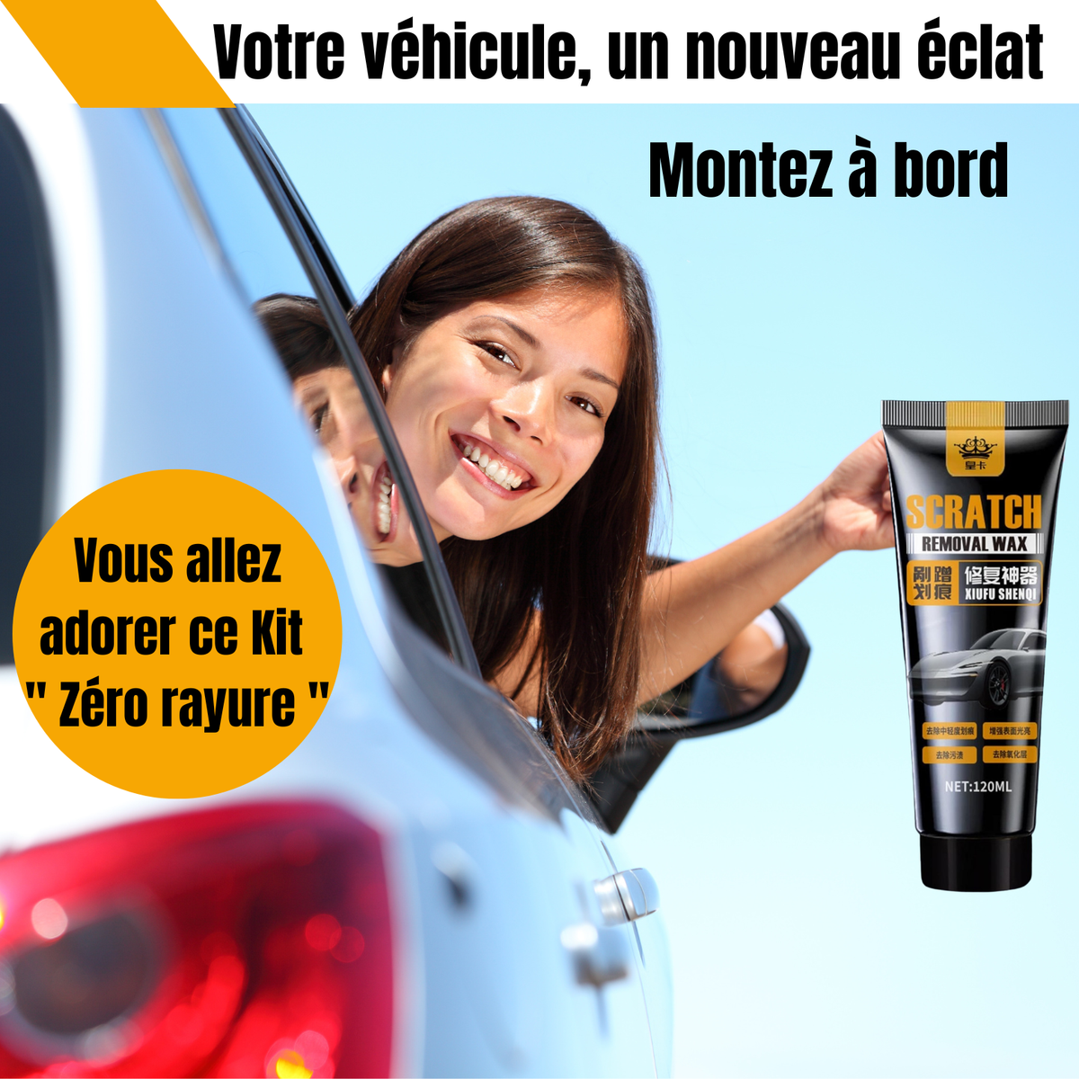 Cette Rayure Agacante sur Votre Voiture ? Effacez-la en 5 Minutes pour Moins que le Prix d'un Plein
