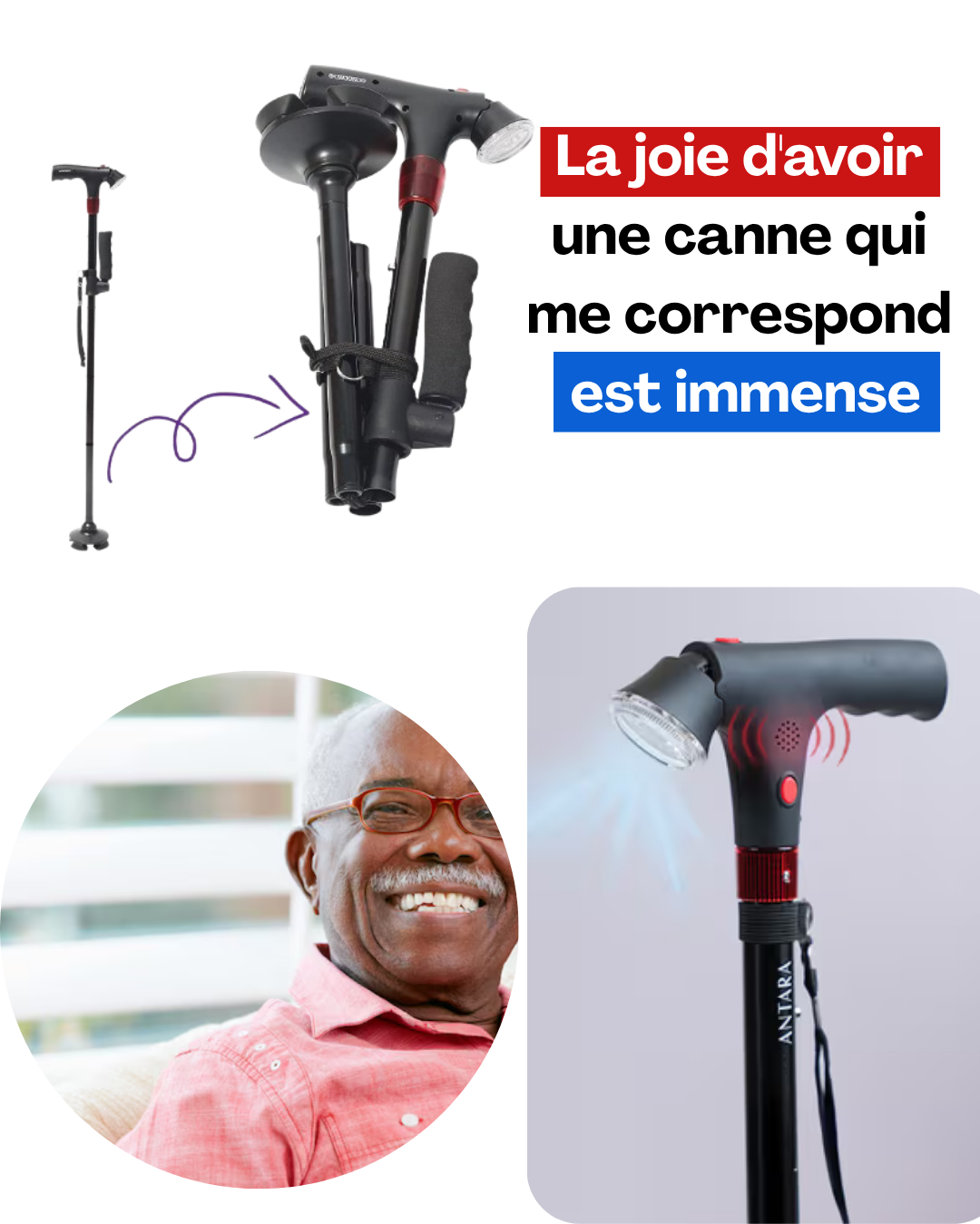 La Canne Intelligente qui redonne la liberté à vos proches