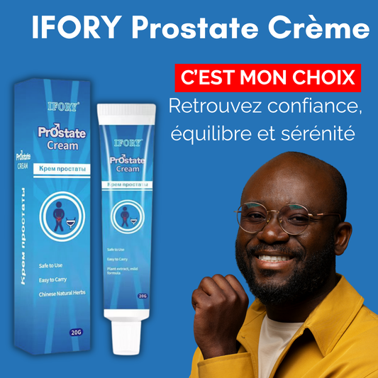 IFORY Cream Prostate : Retrouvez des Nuits Paisibles et une Vie Sans Douleur