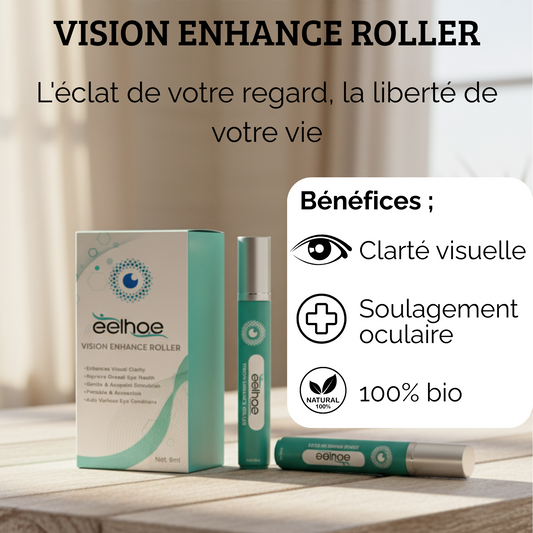 VISION ENHANCE ROLLER : La clarté - Offrez à Vos Yeux une Vitalité Nouvelle