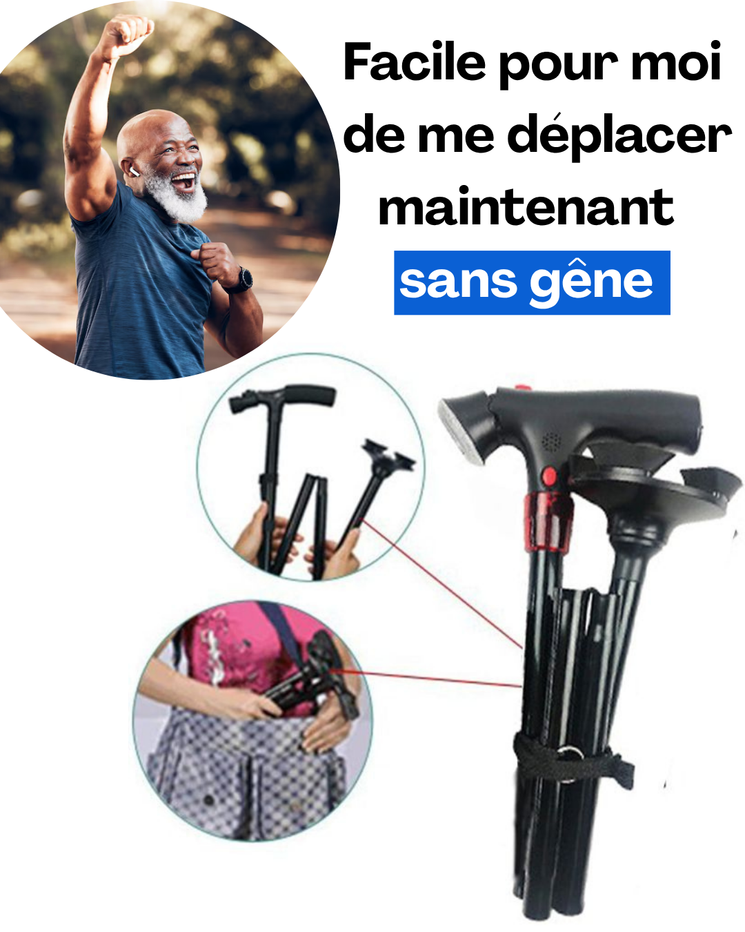 La Canne Intelligente qui redonne la liberté à vos proches
