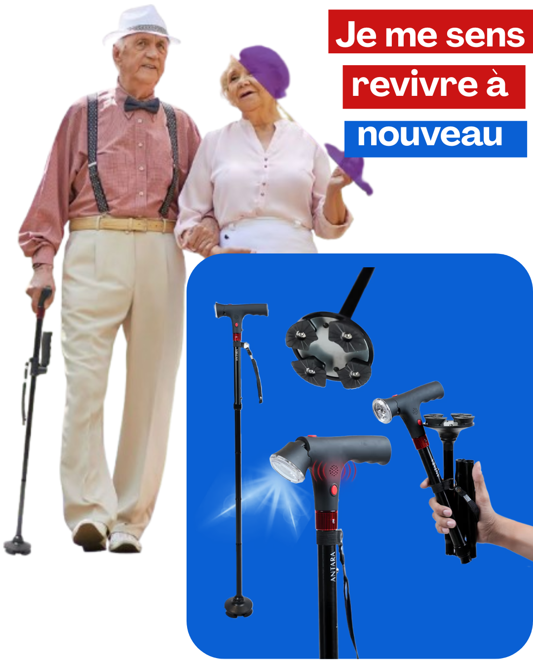 La Canne Intelligente qui redonne la liberté à vos proches