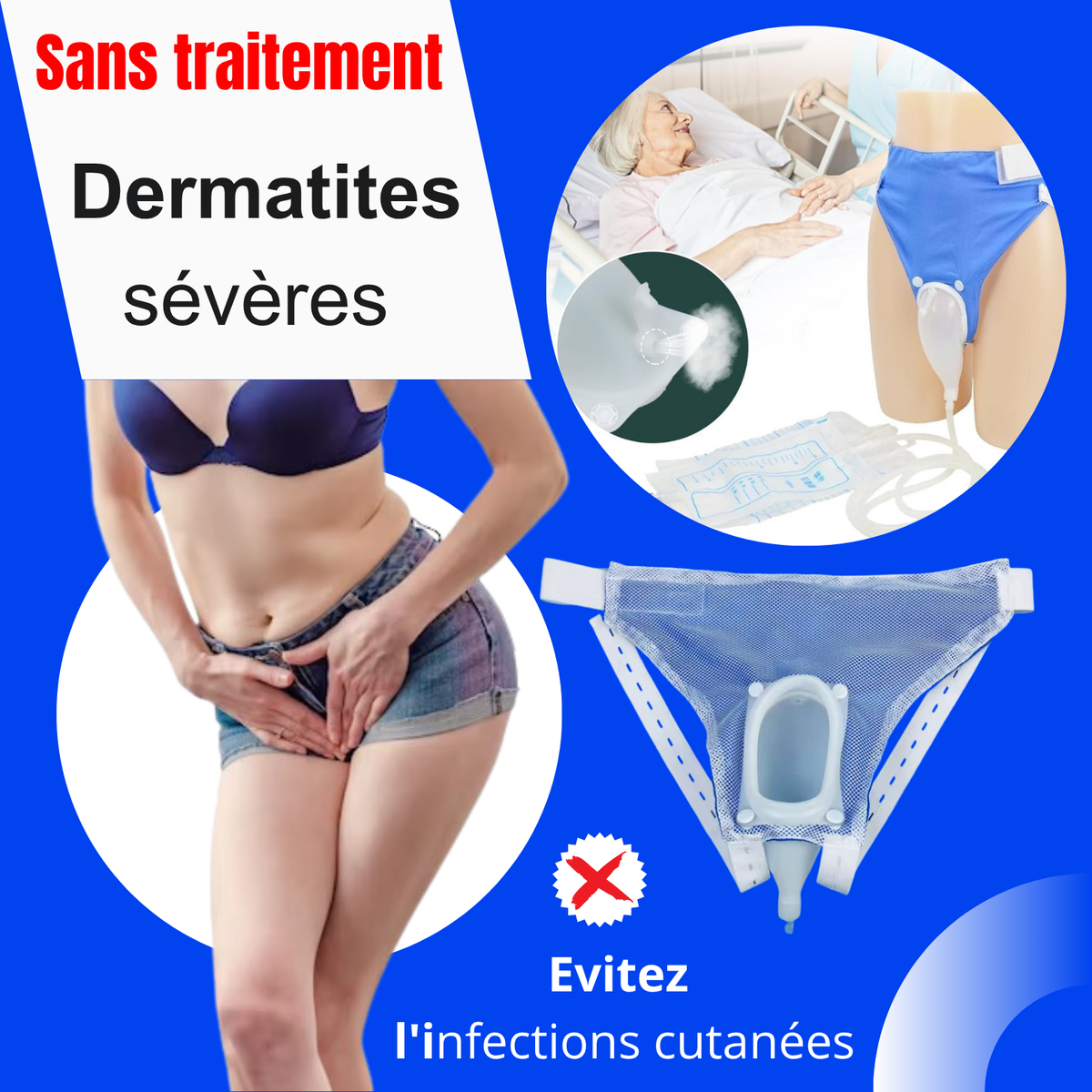 Zéro Fuite, Zéro Stress -Le Collecteur d'Urine Portable et Discret pour Vivre et Voyager sans Crainte des Fuites
