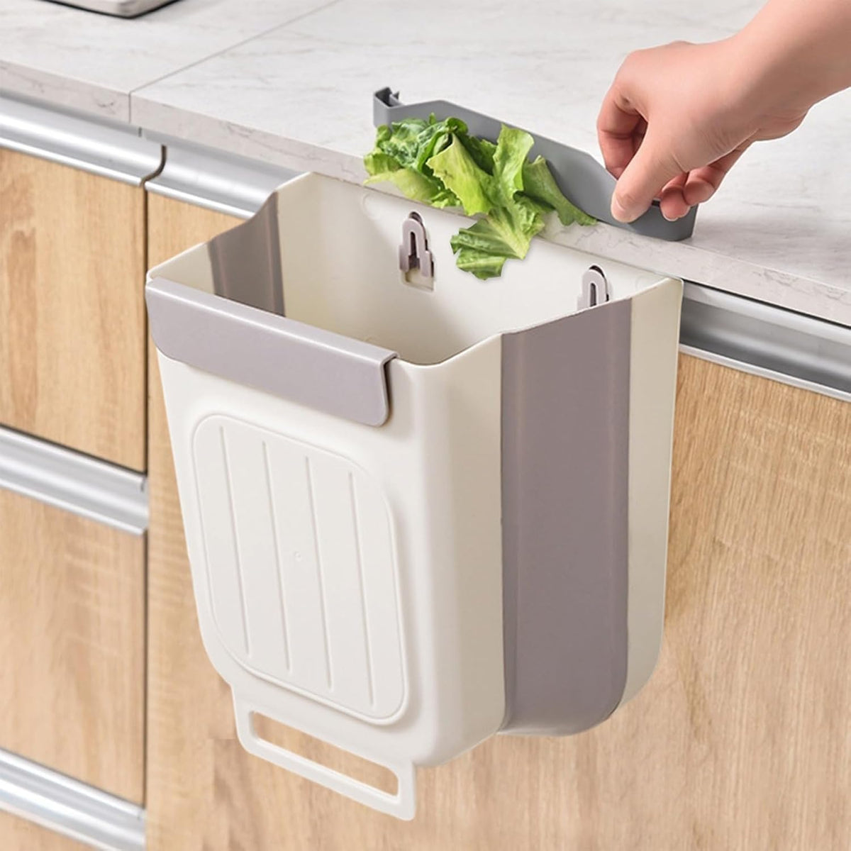 Grande Poubelle Cuisine Pliable 6L