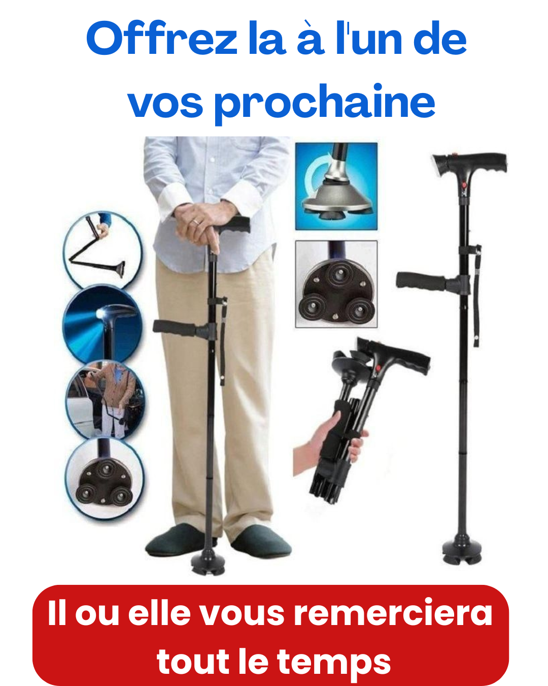 La Canne Intelligente qui redonne la liberté à vos proches