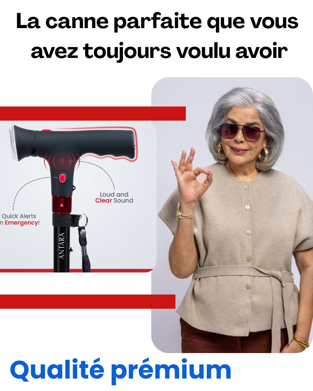 La Canne Intelligente qui redonne la liberté à vos proches