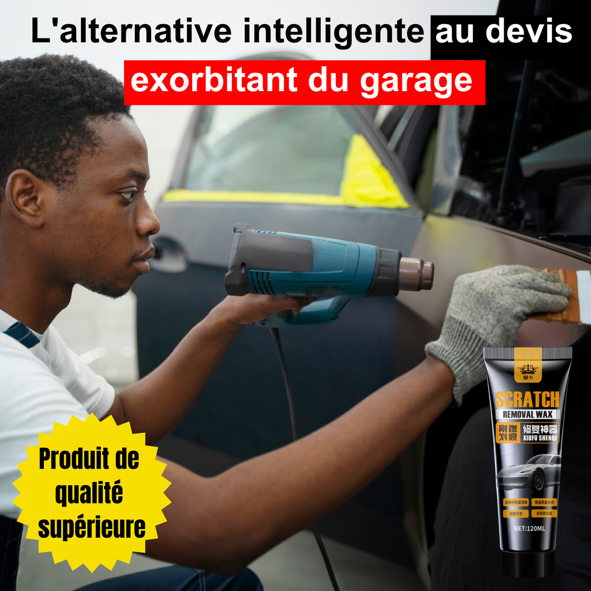 Cette Rayure Agacante sur Votre Voiture ? Effacez-la en 5 Minutes pour Moins que le Prix d'un Plein