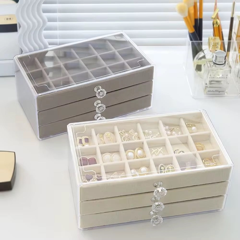 Le Coffret Bijoux Haut de Gamme,Un rangement sophistiqué pensé pour les bijoux qui comptent.