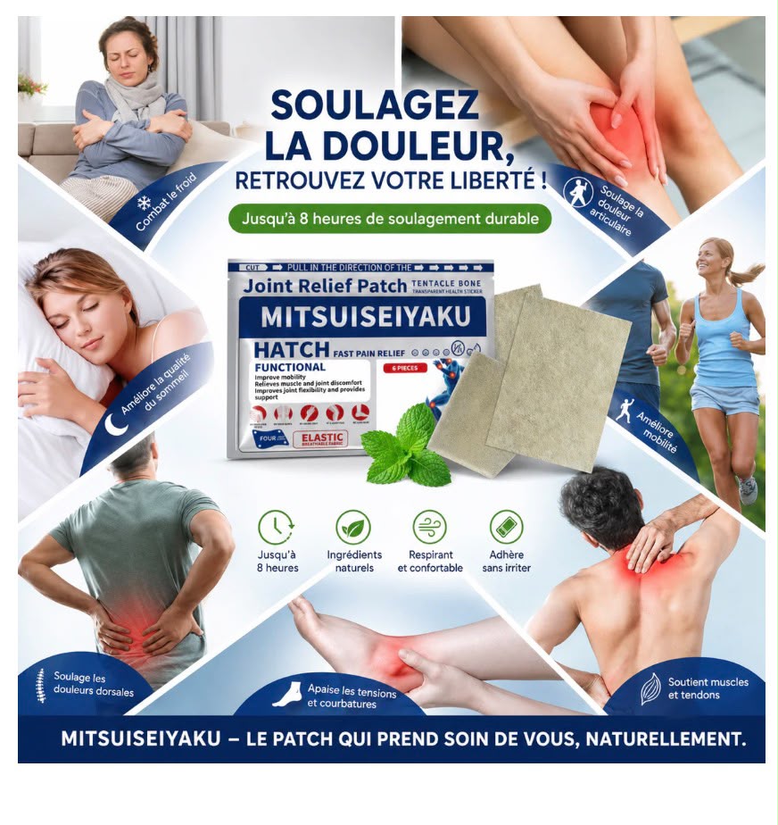 PATCH ANTI-DOULEUR ARTICULATION